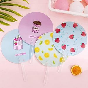 Cheap Promotional Round Hand Fans