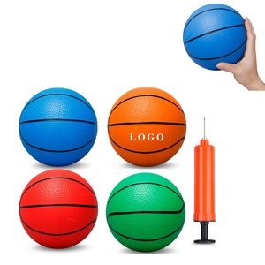 3.9 Inch Mini Pvc Basketball Ball
