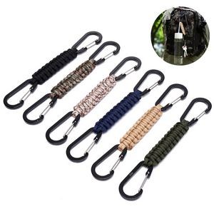 Survival Woven Rope Keychain