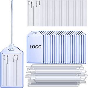 PVC Transparent Luggage Tag
