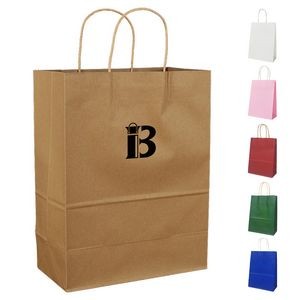 Customized Brown Paper Gift Bag