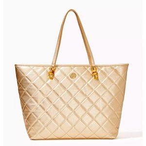 Lilly Pulitzer Lilly Pulitzer Quilted Leather Meena Tote