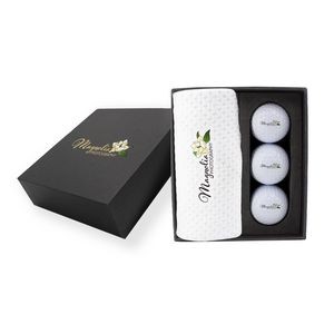 Mini Presentation Box Towel & Golf Balls