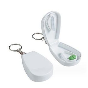 Plastic Medical Pill Crusher Cutter /W Keychain