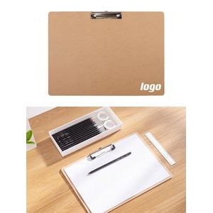 Wood ClipBoard with Low Profile Clip