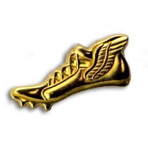 Winged Shoe Chenille Letter Pin