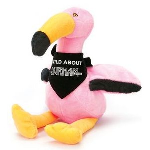 8" Flamingo Beanie Bird Stuffed Animal