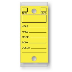Genuine Versa-Tags® Key Tags (Solid Colors)