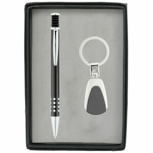 Trinity Pen & Metal Keychain Set