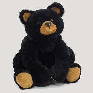 Grandma Smoky Black Bear Posable Stuffed Animal