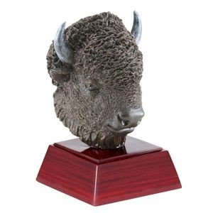 Buffalo/ Bison, Resin Sculpture - 4"