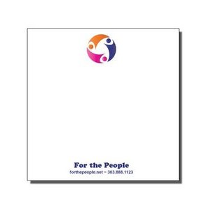 6" x 6" Full-Color Notepads - 25 Sheets