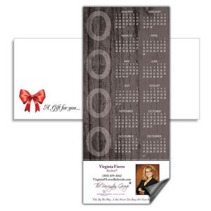 Magnetic Calendar with Envelope - Gray