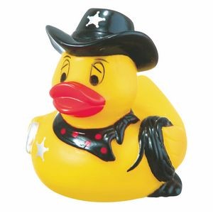 Rubber Western Sheriff Duck© Toy
