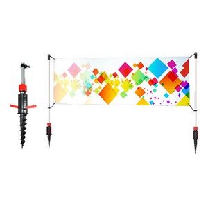 96"W x 42"H Twist X™ Banner System, Replacement Graphic