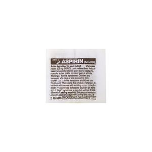 Aspirin Packet Pain Medication (2 Tablet)