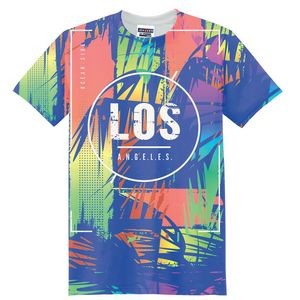 One Side Full Sublimation Print Traditional Tee Shirt