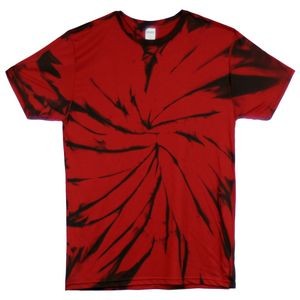 Black/Red Vortex Graffiti Short Sleeve T-Shirt