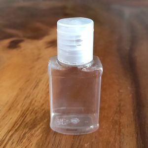 Stock Empty 30ML 1OZ Plastic PET Hand Sanitizer Bottle