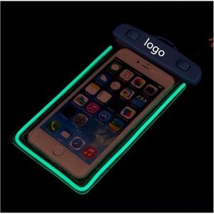 5.5'' Luminous Waterproof Bag For phone pouches