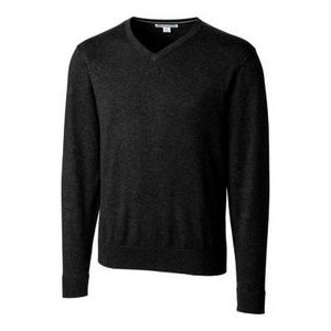 Cutter & Buck Lakemont Tri-Blend Mens Big and Tall V-Neck Pullover Sweater