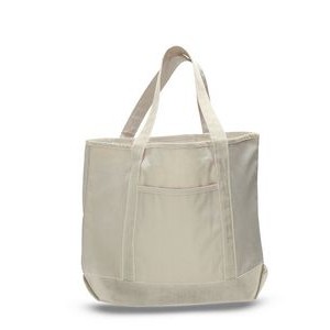 Large Canvas Deluxe shopping tote
