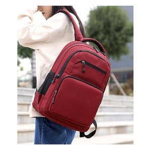 15.6 Inch Laptop Snow Canvas Backpack