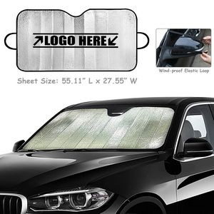 140x70cm Foldable Foil Car Front Window Sun Shade