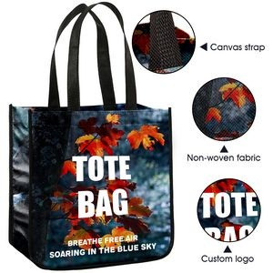 Laminated Tote Bag with Round Corner