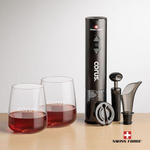 Swiss Force® Opener & 2 Dunhill Stemless Wine
