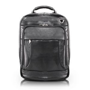 Lincoln Park Leather BackPack/'Briefpack' fits 15" Laptop Converts to a Briefcase