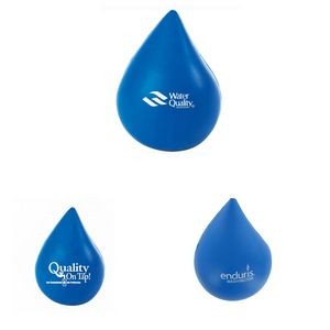 Marketing Blue Water Drop Stress Reliever Balls