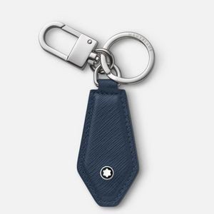 Montblanc Leather Key Ring/Fob Blue