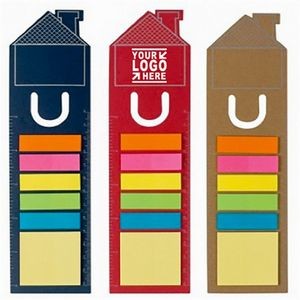 House Shaped Bookmark Sticky Notes