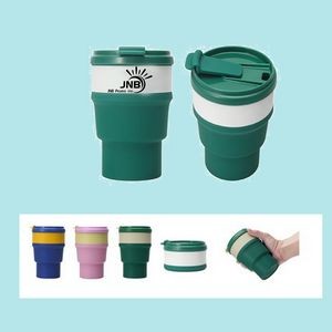 Collapsible Travel Coffee Mug made from Silicone