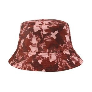 #2 Camo Pattern Basin Cap Bucket Hat