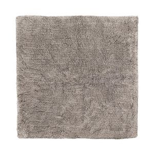 blomus Twin Satellite Gray Reversible Cotton Bath Mat (24'' x 24'')