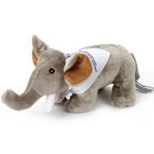 9" Realistic Elephant Stuffed Animal