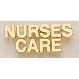 Nurses Care Marken Design Cast Lapel Pin (Up to 1")