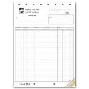 Classic Collection™ Large Shipping Invoice Form (3 Part)
