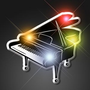 Piano Flashing Blinking Pin - BLANK