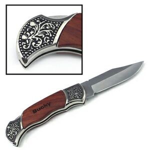 Pocket Knife w/ Wooden Handle