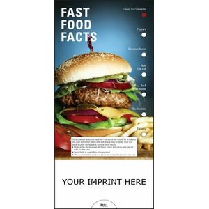 Fast Food Facts Slide Chart