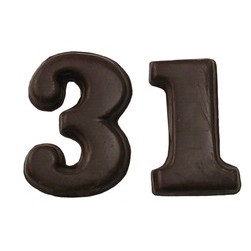 Chocolate Medium Number 0