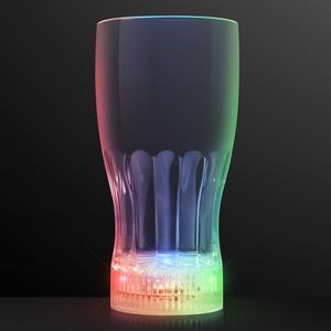 12 Oz. Light Up Cola Glasses - BLANK