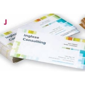 Full-Color Stationery Business Card (Uncoated)