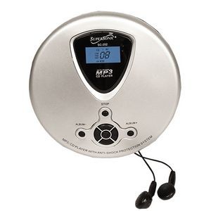 SuperSonic Personal MP3/CD Player