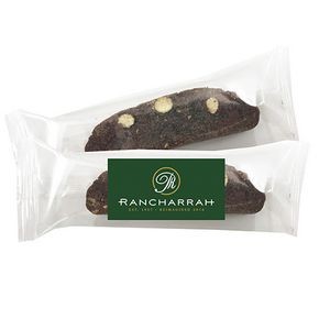 Individually Wrapped Biscotti - Chocolate Almond