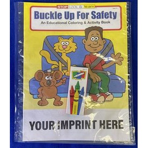 Buckle Up for Safety Coloring Book Fun Pack