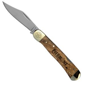 Nickelback Burl - Maple Burl Pocket Knife